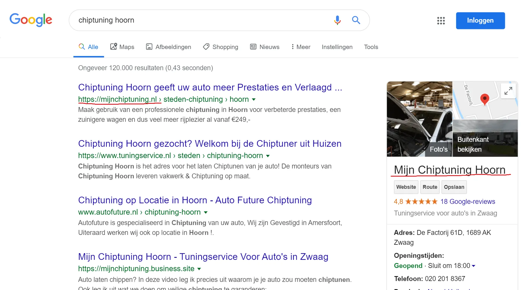 Jouw website bovenaan in Google met SEO